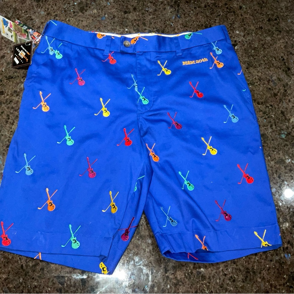 Loudmouth Golf Shorts Men’s Sz 36 “Monday After The Masters” NEW Embroidered